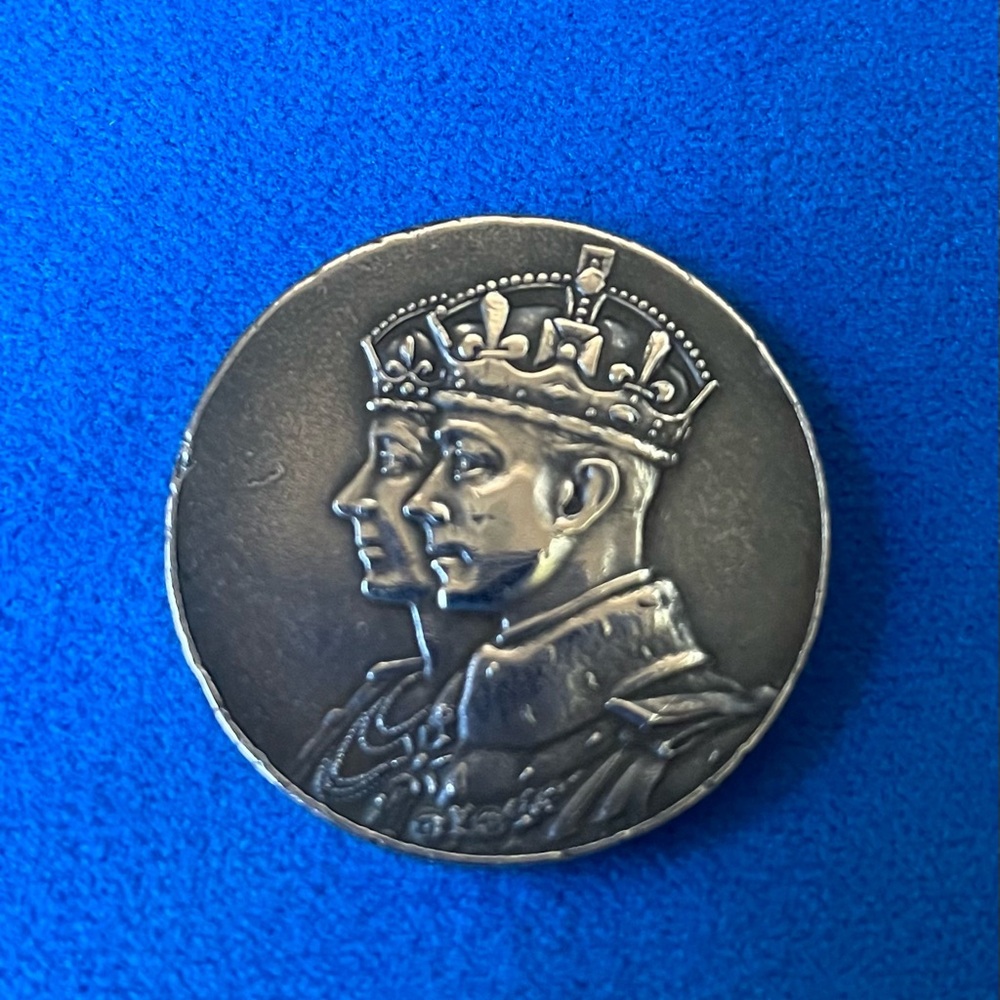 1939 Canada SALVTAT Royal Visit 31mm Medal Coin Solid Bronze George VI Elizabeth